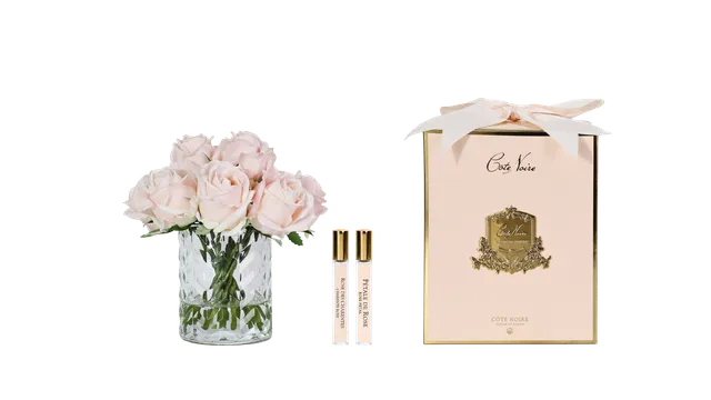 Côte Noire Garden Rose bouquet parfumé rose blush