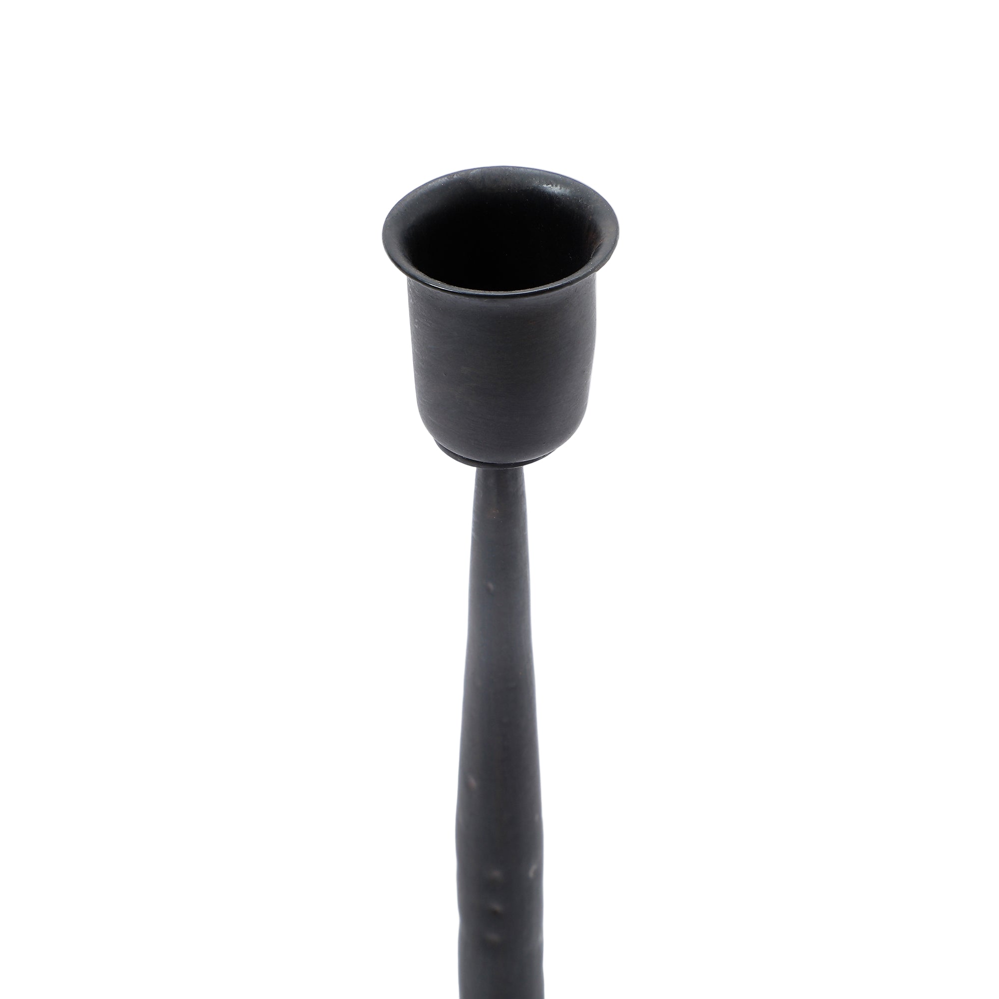 Sia Home Nalia bougeoir métal noir 25,5 cm