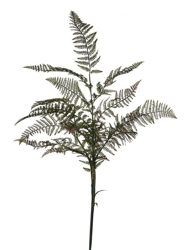Feuillazur Rungis Branche de fer feuillage artificiel Vert 165cm