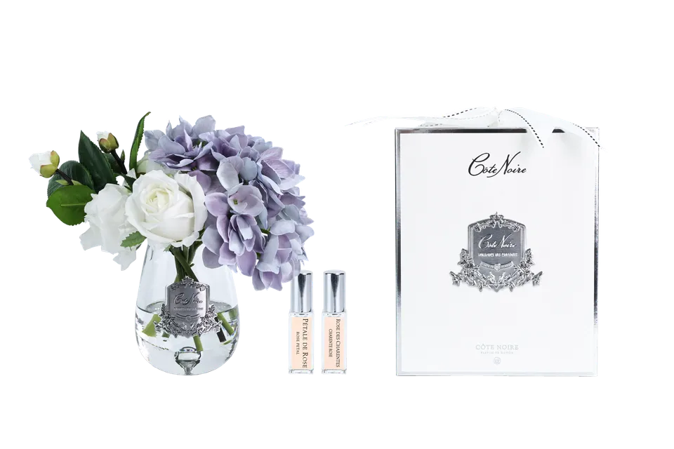 Côte Noire Perfumed TRH05 bouquet rose thé hortensia rose
