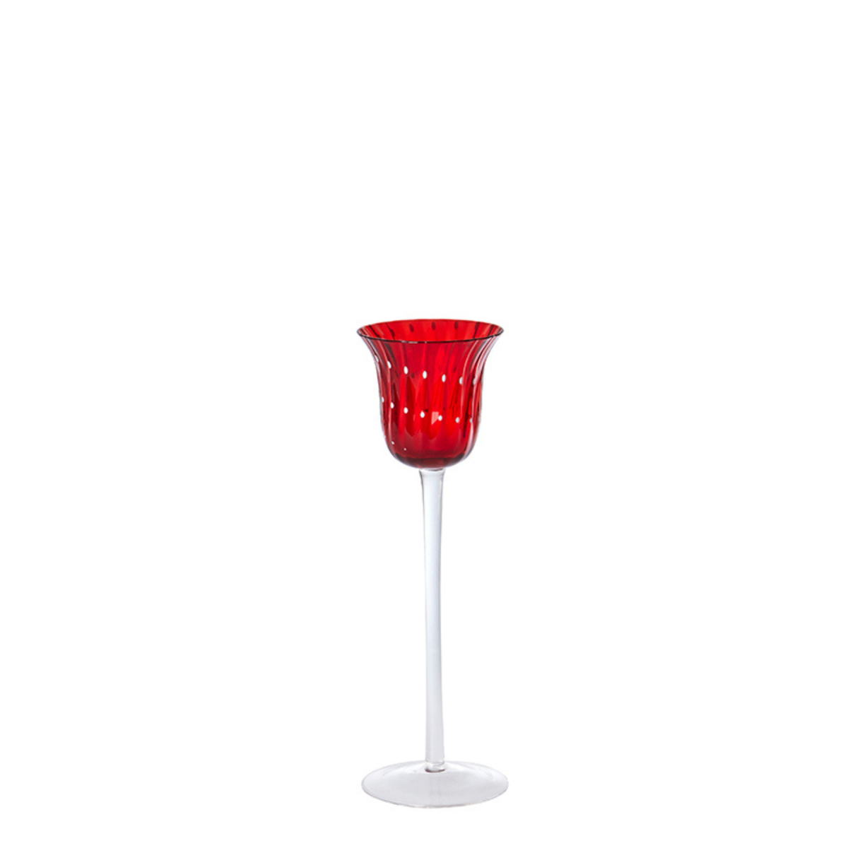 Sia Home Fairy photophore verre mauve 25 cm