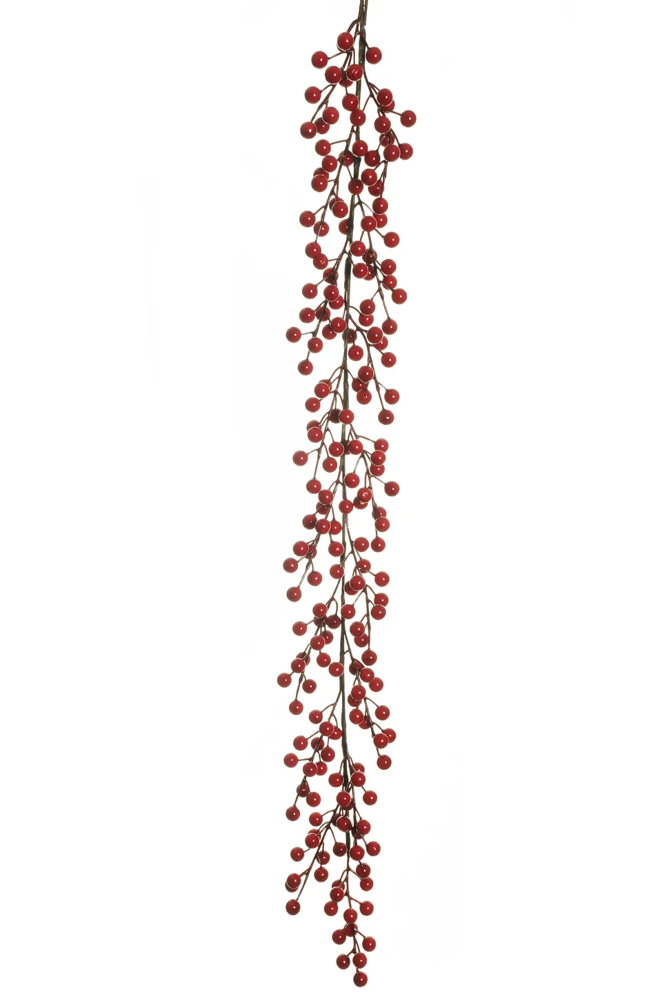 Feuillazur Rungis Guirlande baies artificielles rouge 100cm