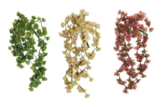 Feuillazur Rungis Echeveria piquet plante artificielle vert 34cm