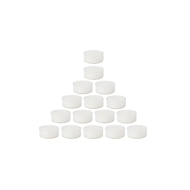 Sia Home Flammes Bougies Rouge Blanc 18 mm Lot 16 Cire
