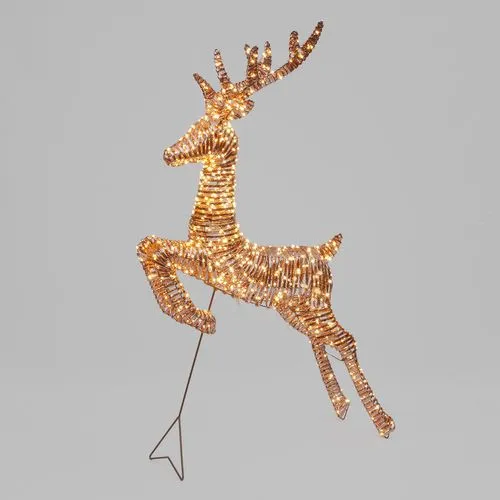 Feuillazur Rungis RGX renne lumineux rose gold 130 cm
