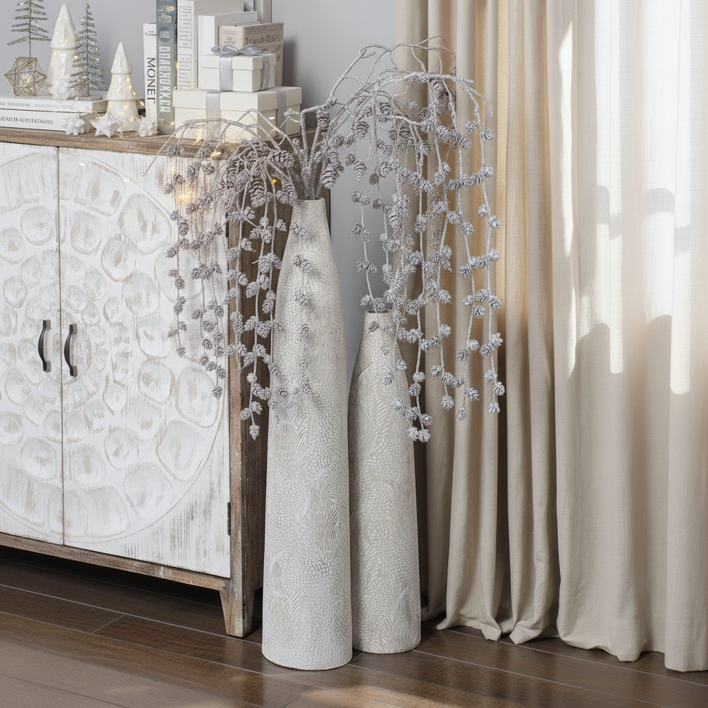Sia Home Izia branche pin pailletée doré 104 cm