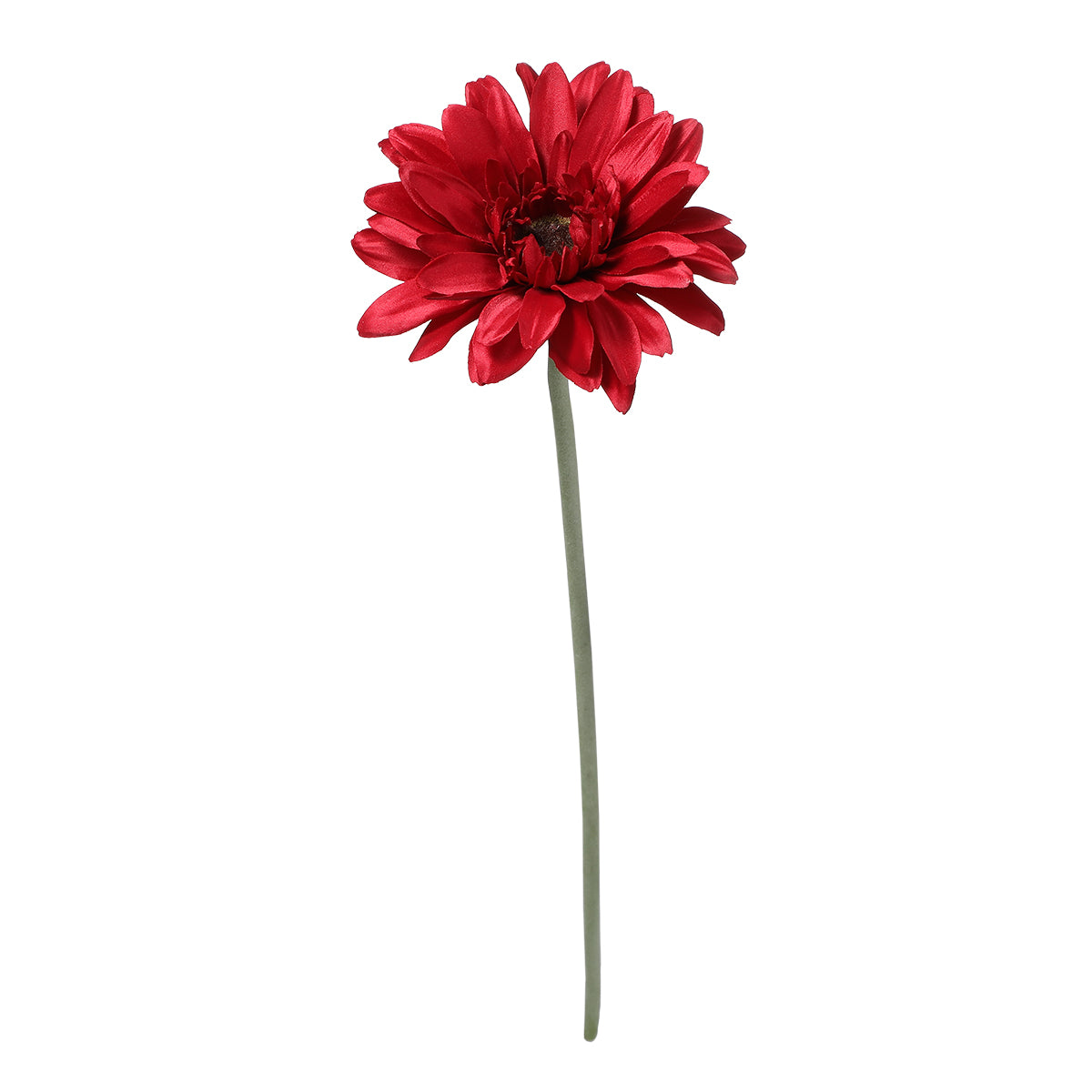 Sia Home Gerbera tige fleur artificielle blanche 59 cm