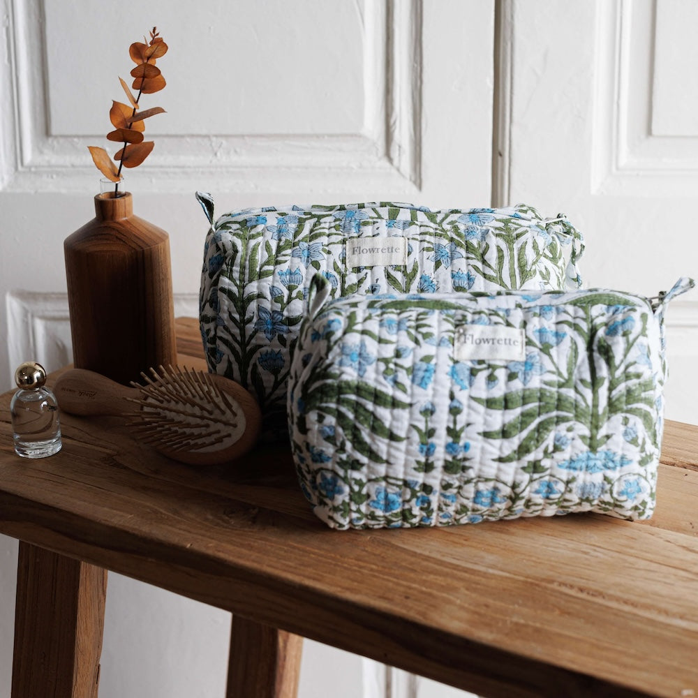 Flowrette Mandawa trousse toilette coton jaune S