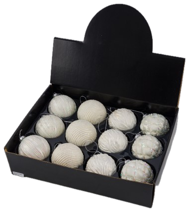 Feuillazur Rungis Contenants Boules Verre Cerf Marron 8cm x12