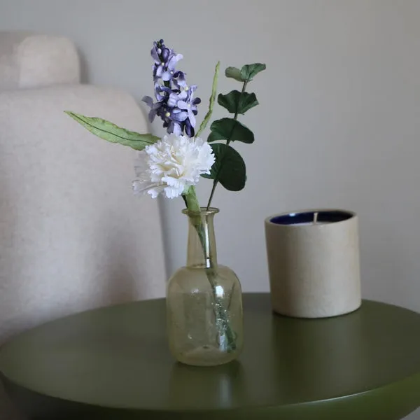 Flowrette Fleurs en papier Bouquet Warhol lilas violet blanc