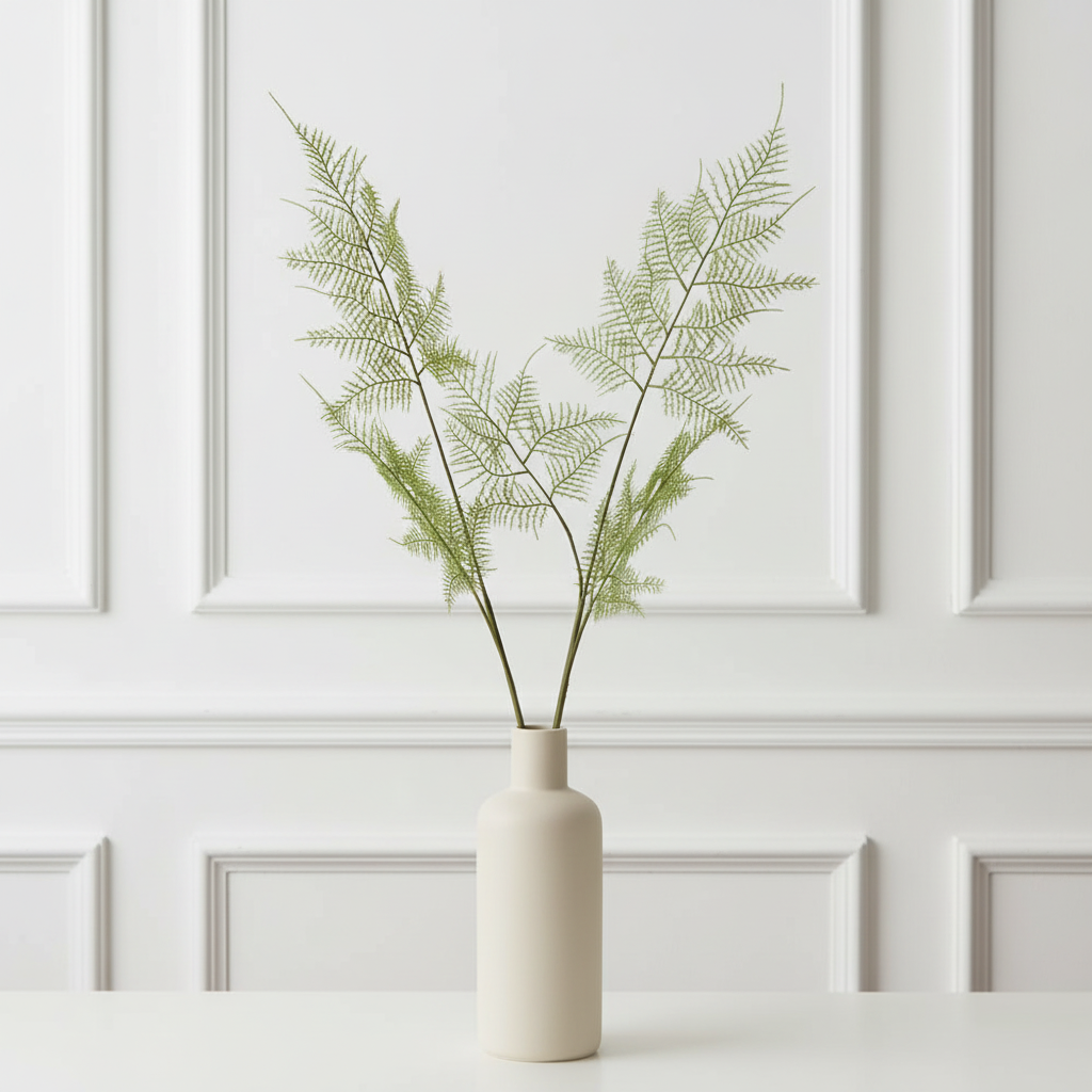 Sia Home Feuillages Asparagus 90 cm tige verte plastique