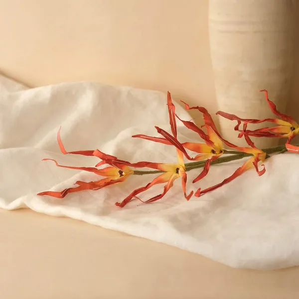 Flowrette Fleurs en papier orchidée orange passion