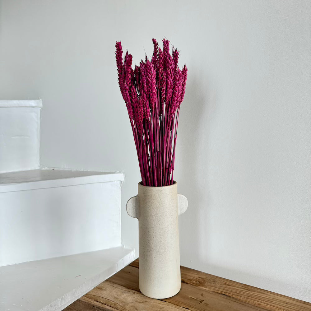 Flowrette Botte Blé Bordeaux fleurs séchées x1