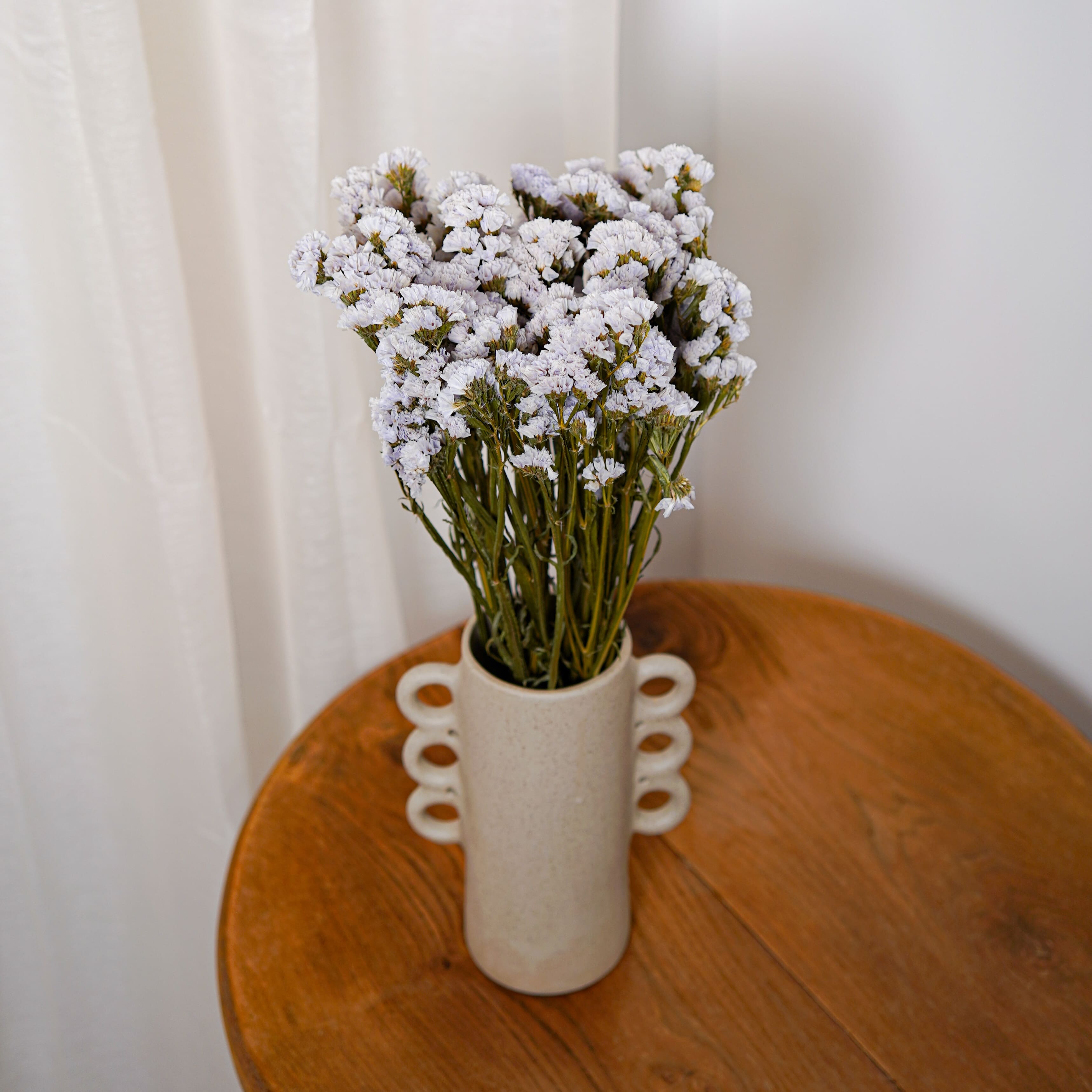 Flowrette Statice Sinuata Parme botte séchée x1 violet