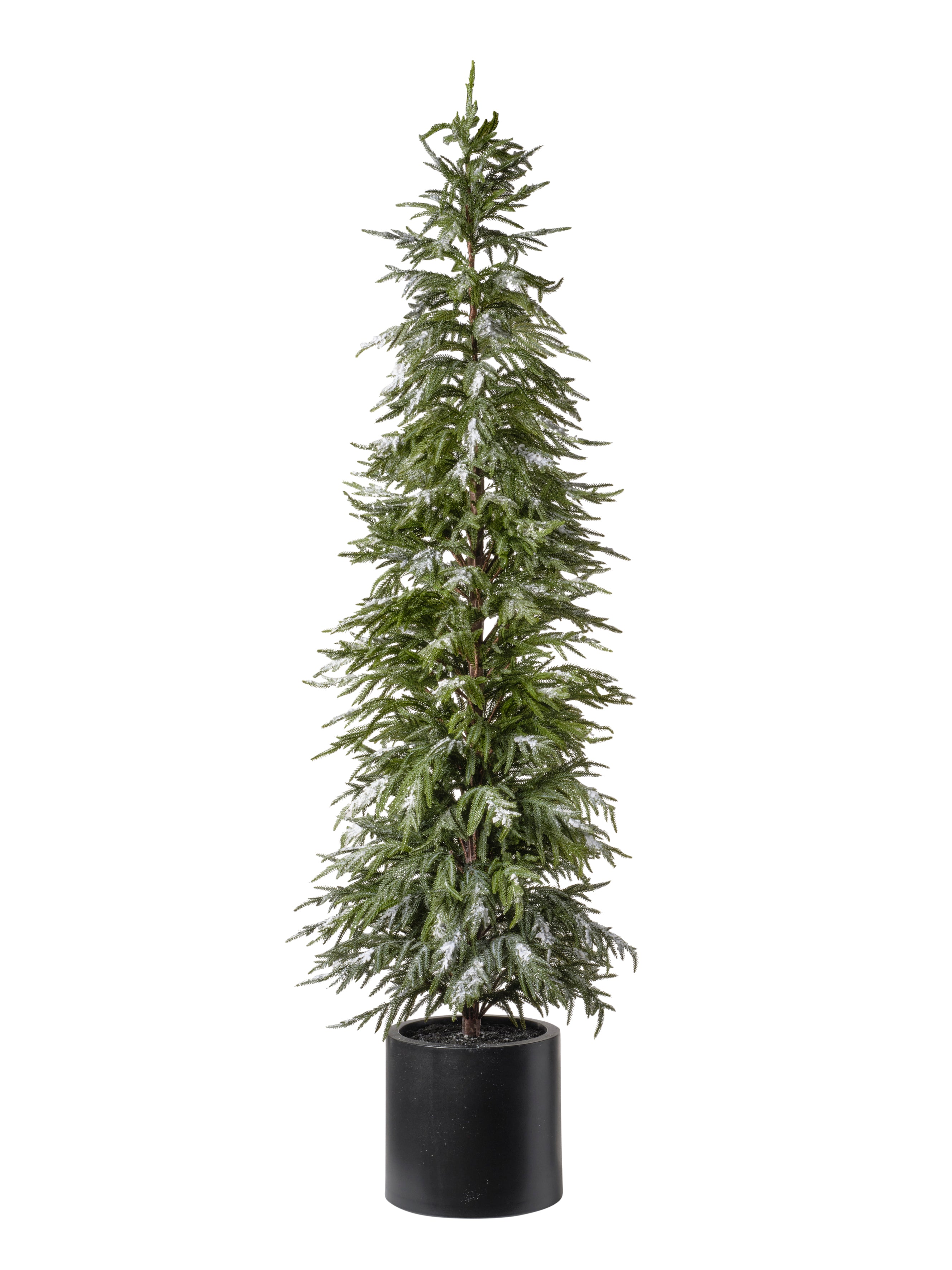 Feuillazur Rungis Sapin avec pot 127 cm sapin artificiel vert