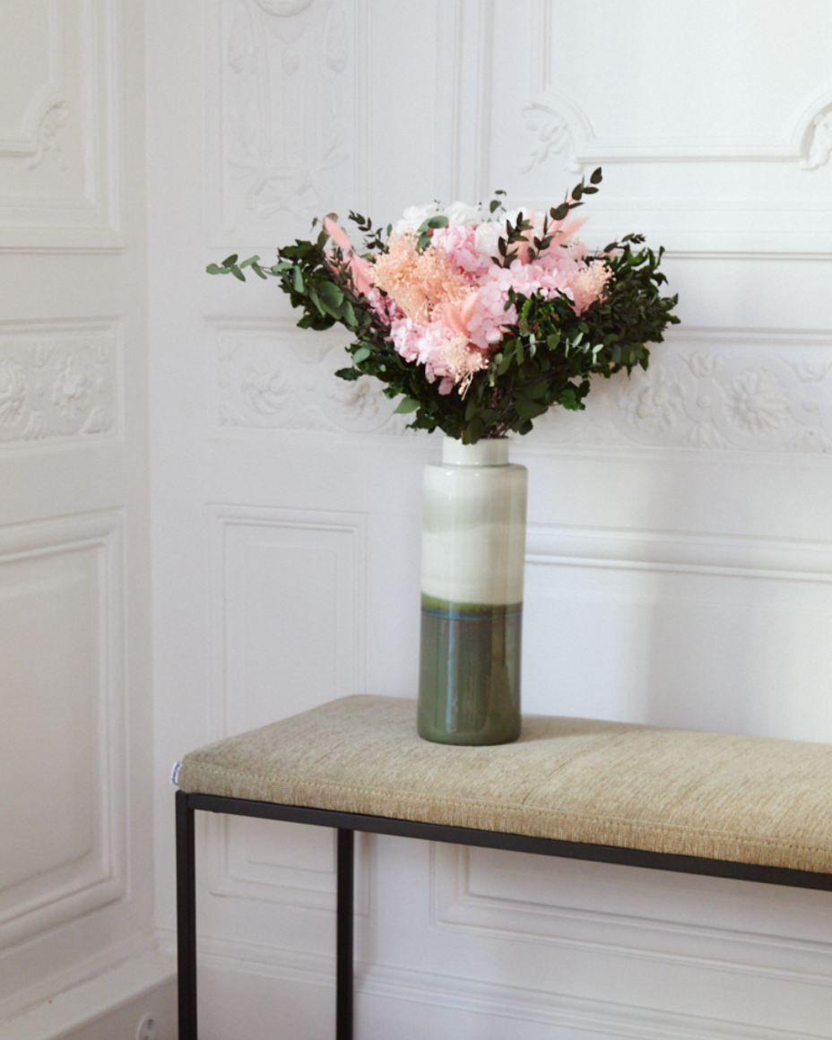 Ateliers Ouchamp Bouquets Rue Cardinet bouquet rose 40 cm