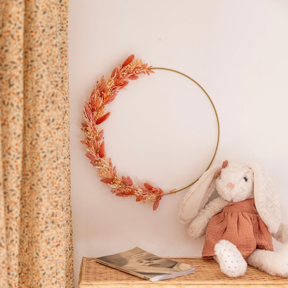 Flowrette Loisirs créatifs Kit DIY Couronne Similan 30 cm