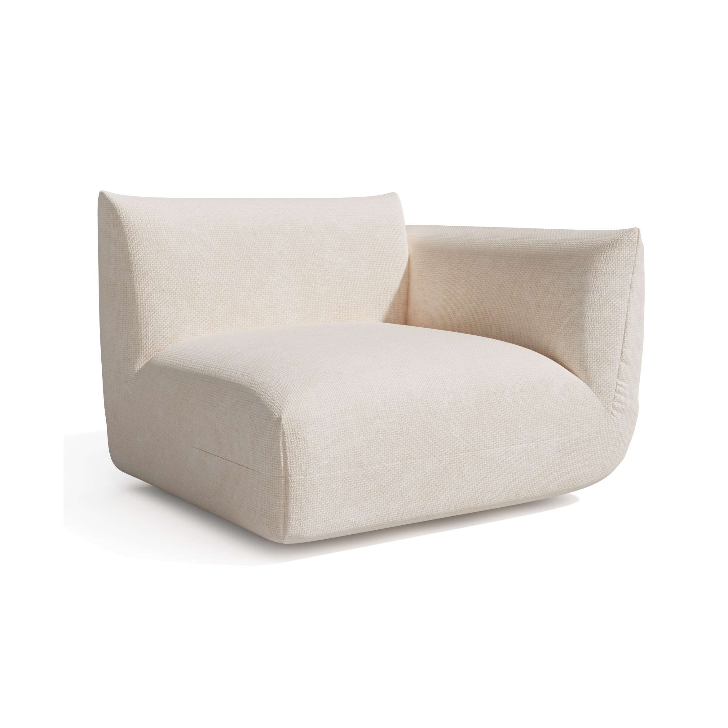 Sia Home Nooma Module Angle Droit canapé crème modulable