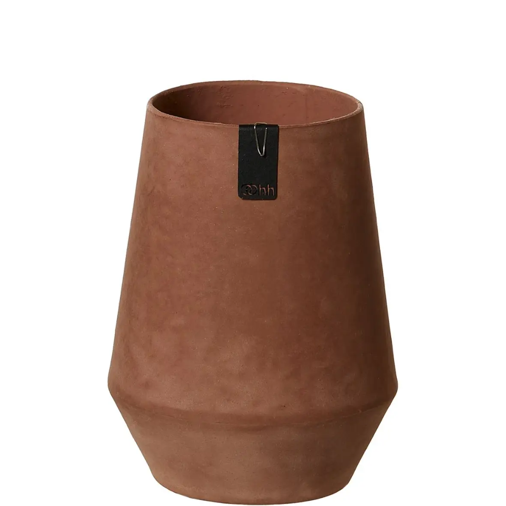 Flowrette Tokyo vase papier recyclé effet ciment