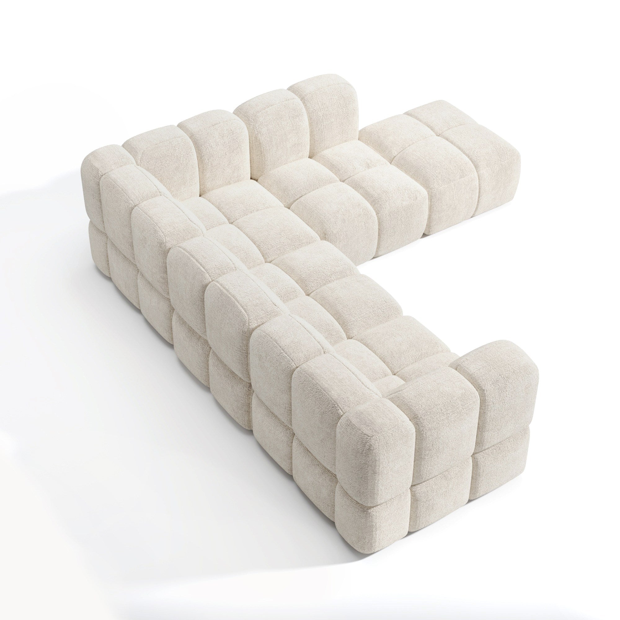 Sia Home Nubi Angle Droit canapé modulable 7 places