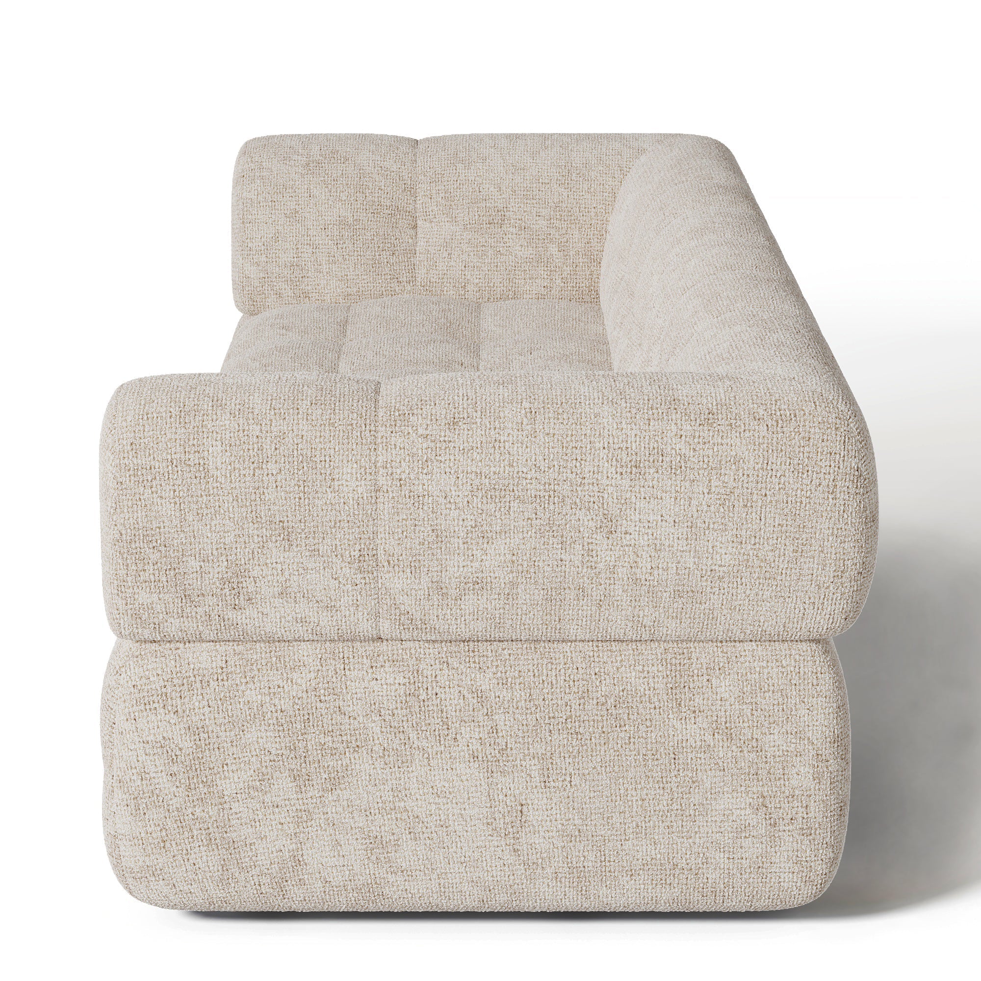 Sia Home Charlie canapé crème formes arrondies
