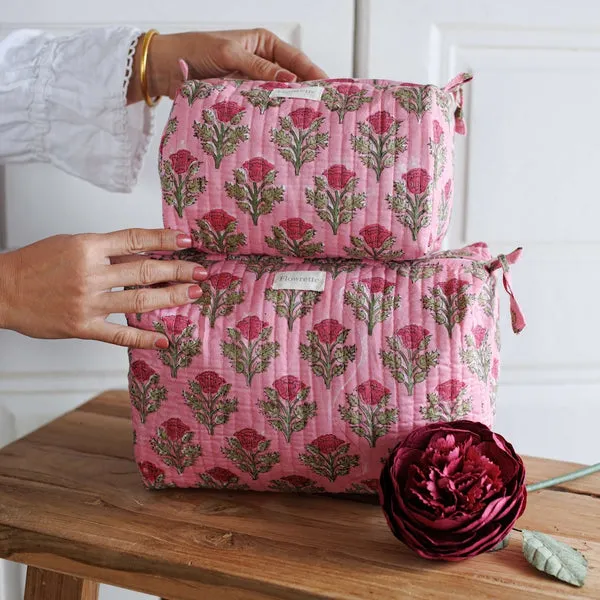 Flowrette Kanpur Pushkar S trousse toilette jaune