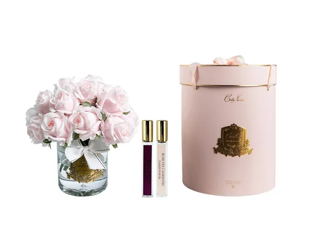 Côte Noire Grand LRB03 bouquet parfumé boutons roses pink