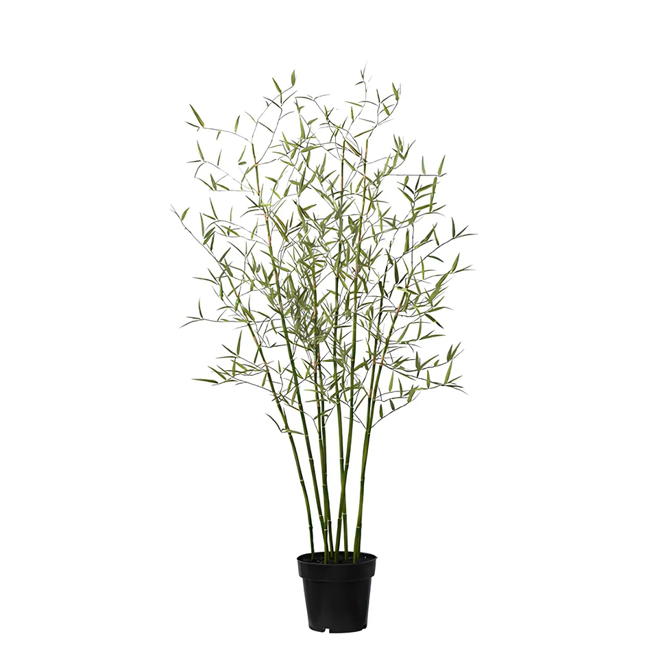 Sia Home Bambou arbre artificiel vert 125 cm en pot