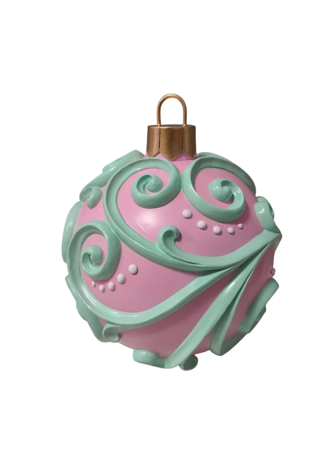 Feuillazur Rungis Saison Boule déco gourmand Noël 44cm