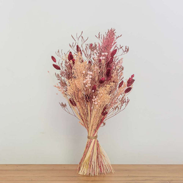 Flowrette Loisirs créatifs Kit bouquet diy fleurs séchées violet