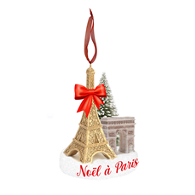 Feuillazur Rungis Tour Eiffel et arc de triomphe ornement