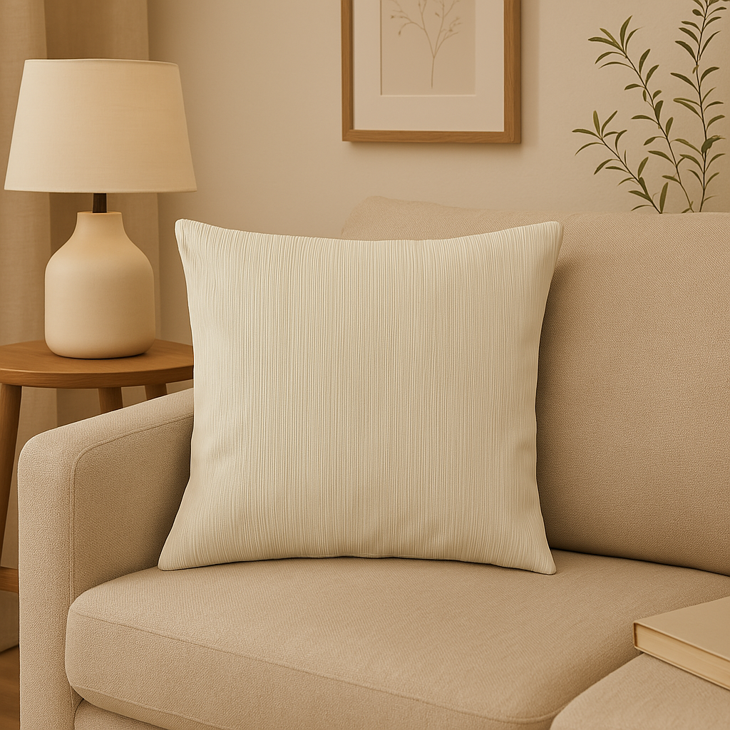 Sia Fairy housse de coussin 40x40 cm gris texturé