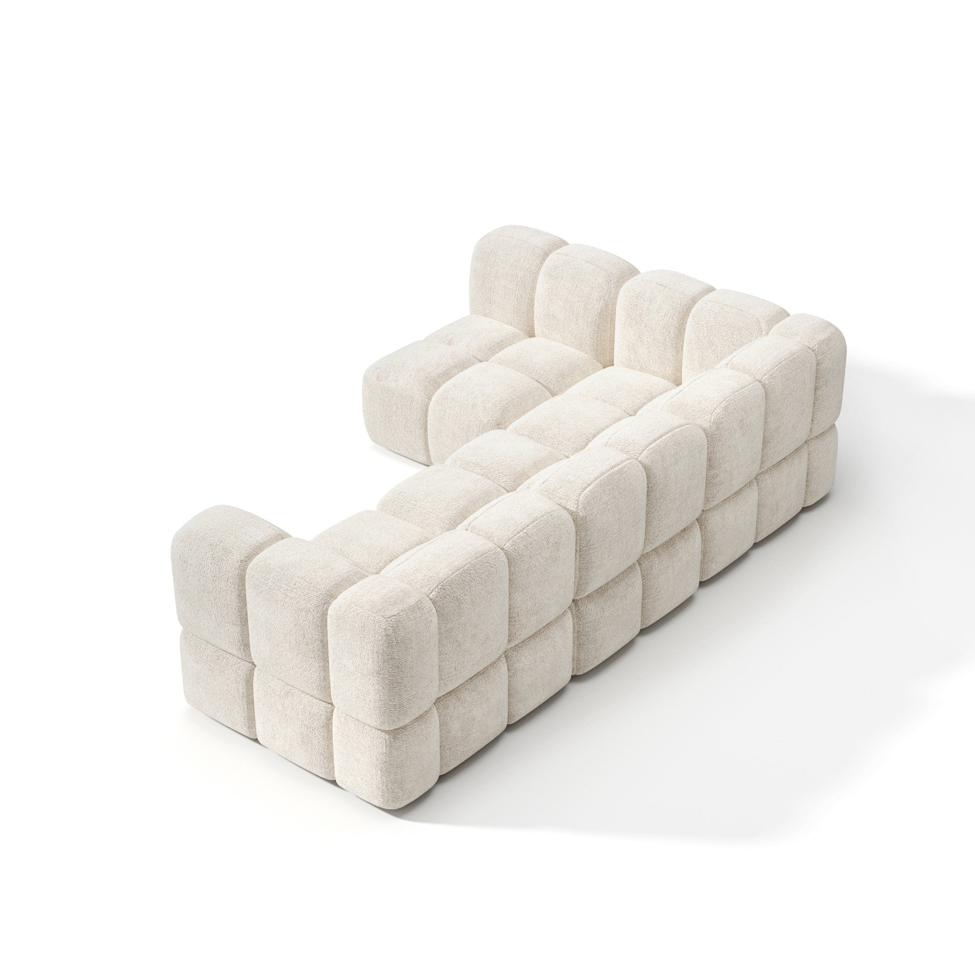 Sia Home Nubi canapé angle gauche 256x167 modulable tissu