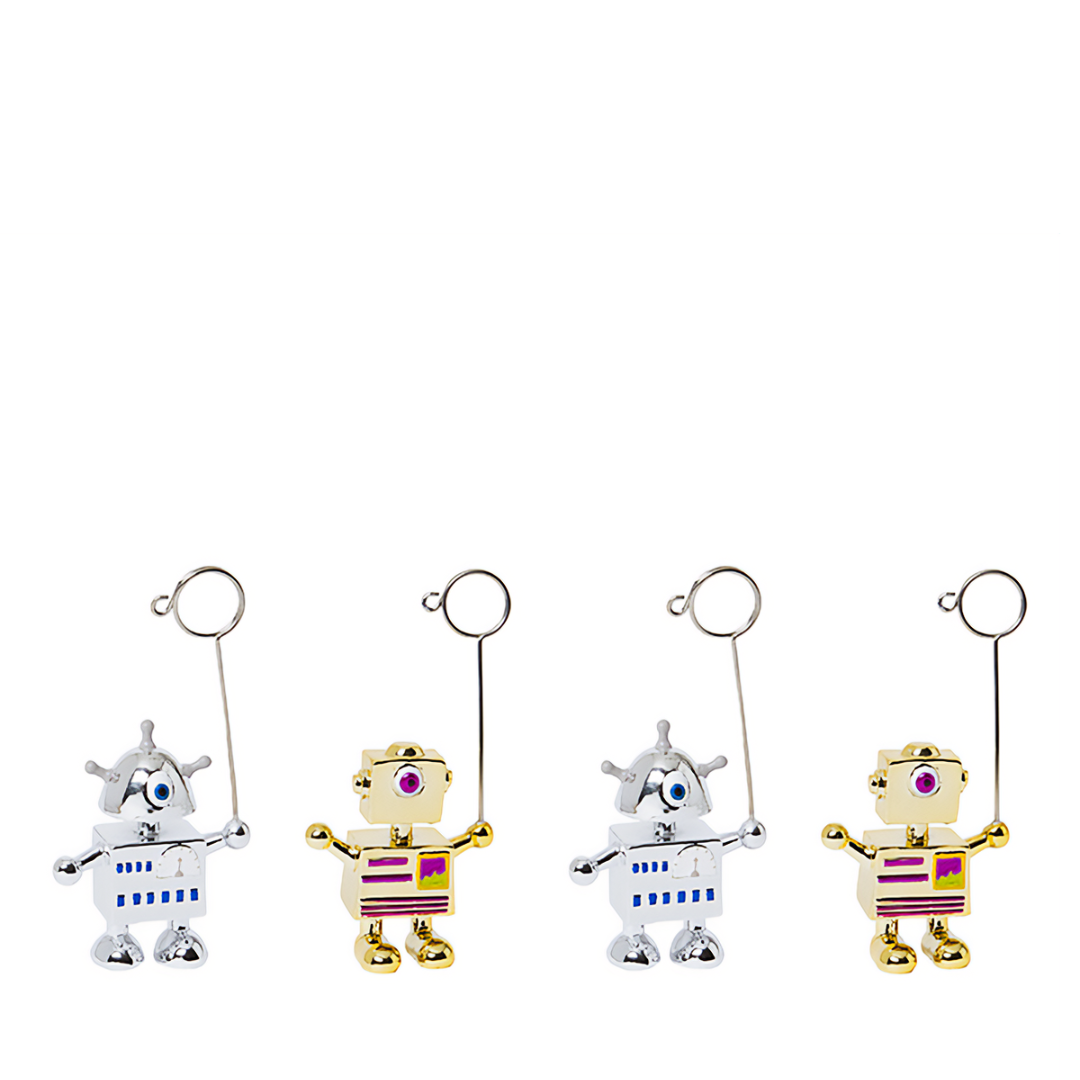 Sia Figurines Robots Pop porte-cartes 7 cm doré