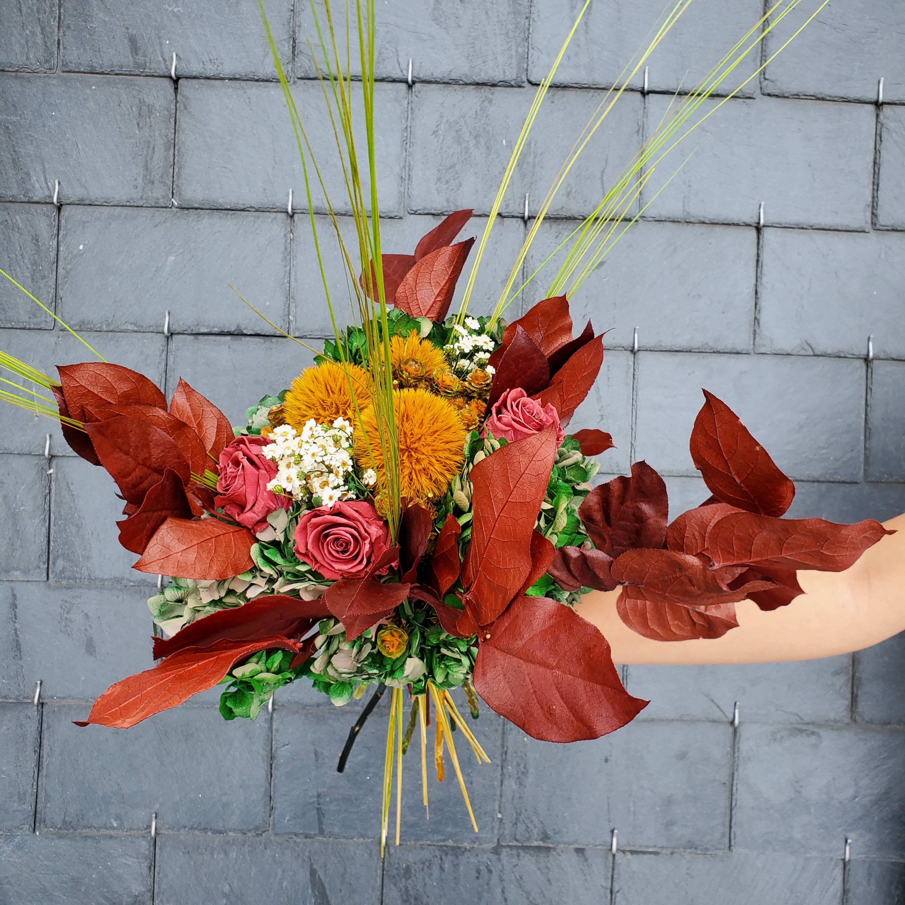 Ateliers Ouchamp Bouquets Passage de l'Ancre bouquet stabilisé 30 cm