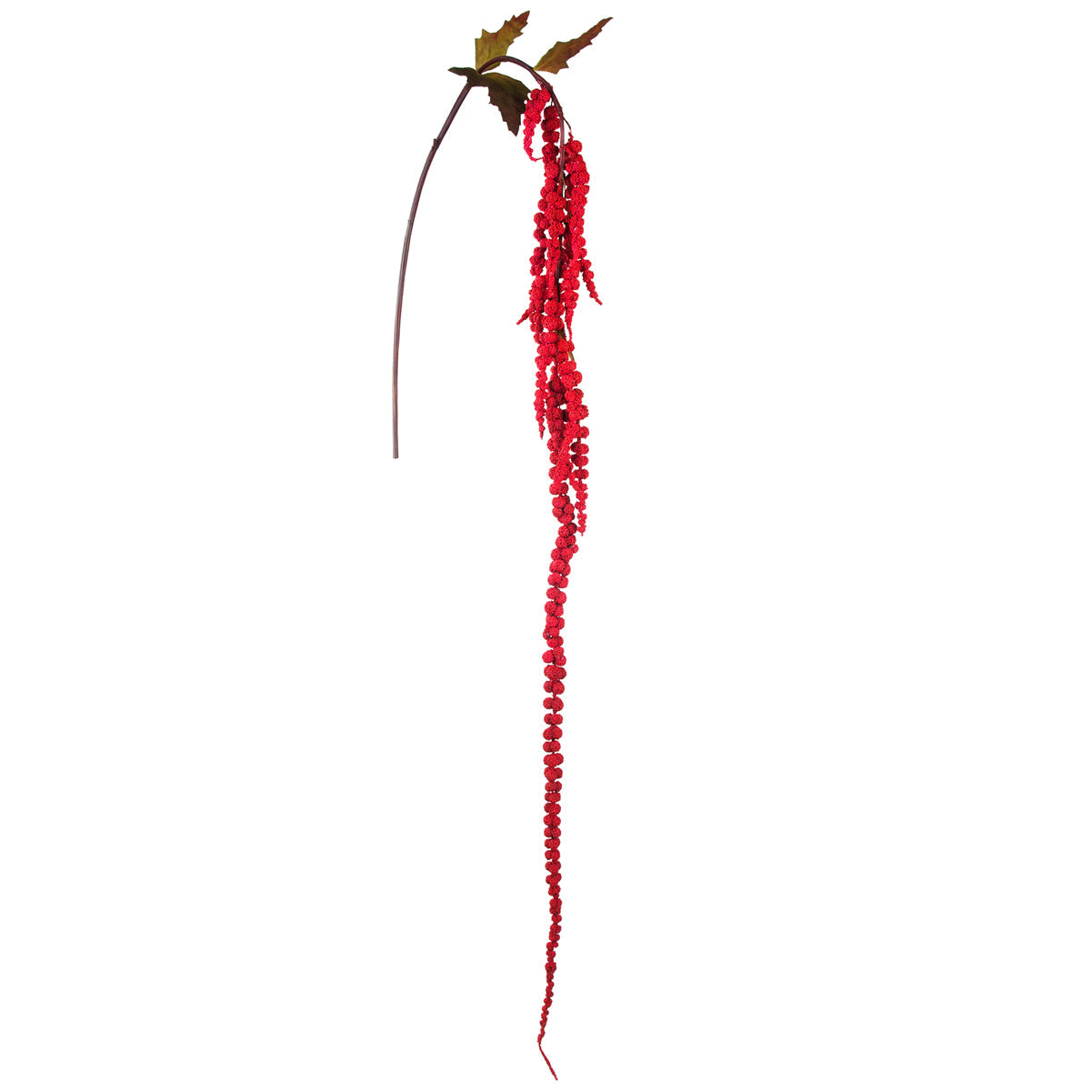 Sia Feuillages Amarante Tombante 177 cm Rouge Dégradé