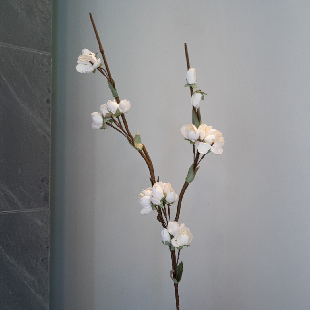 Flowrette fleur cerisier papier blanc branche x1