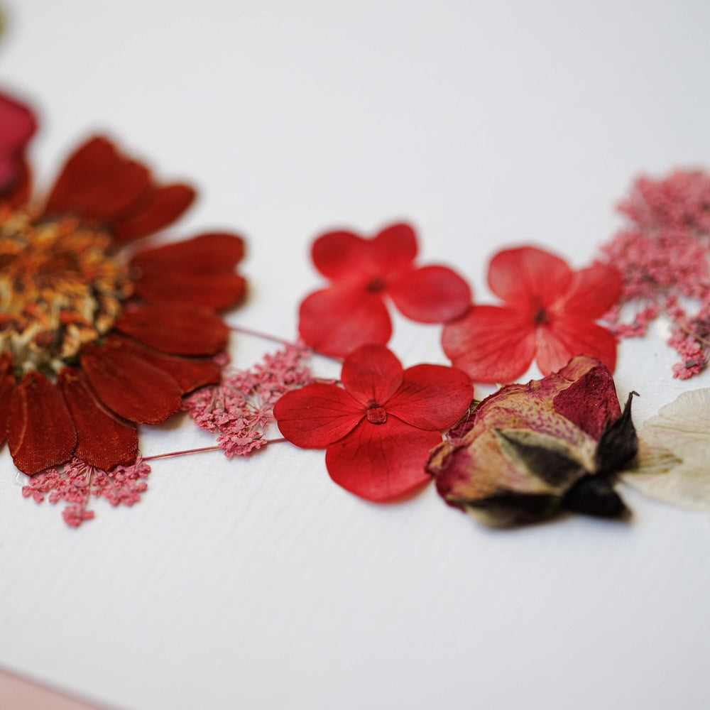 Flowrette Balade Bucolique herbier A4 fleurs pressées